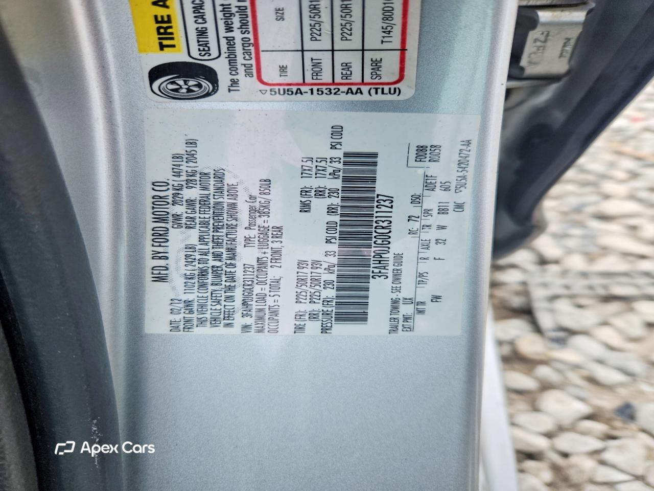 Ford Fusion 2012