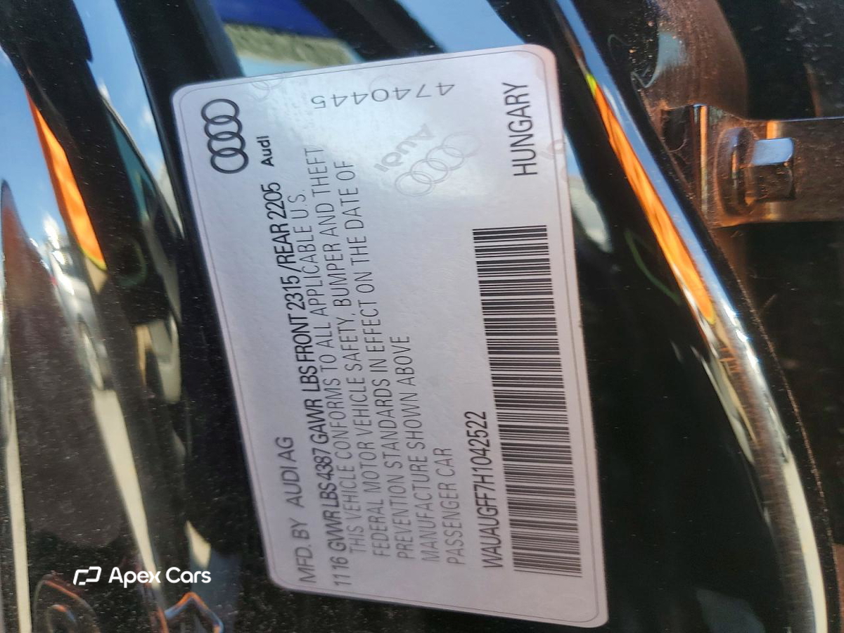 Audi A3 2017