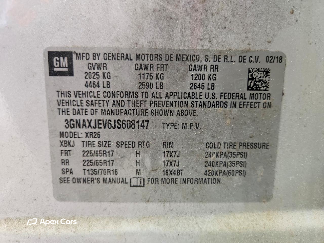 Chevrolet Equinox 2018