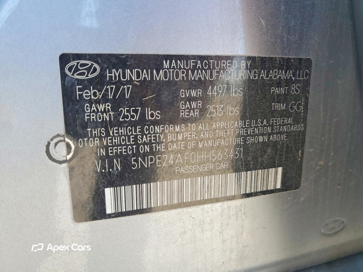 Hyundai Sonata 2017