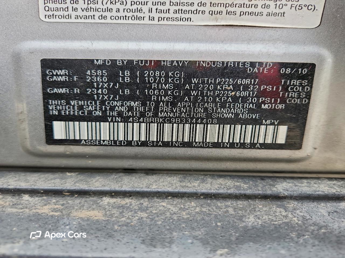 Subaru Outback 2011