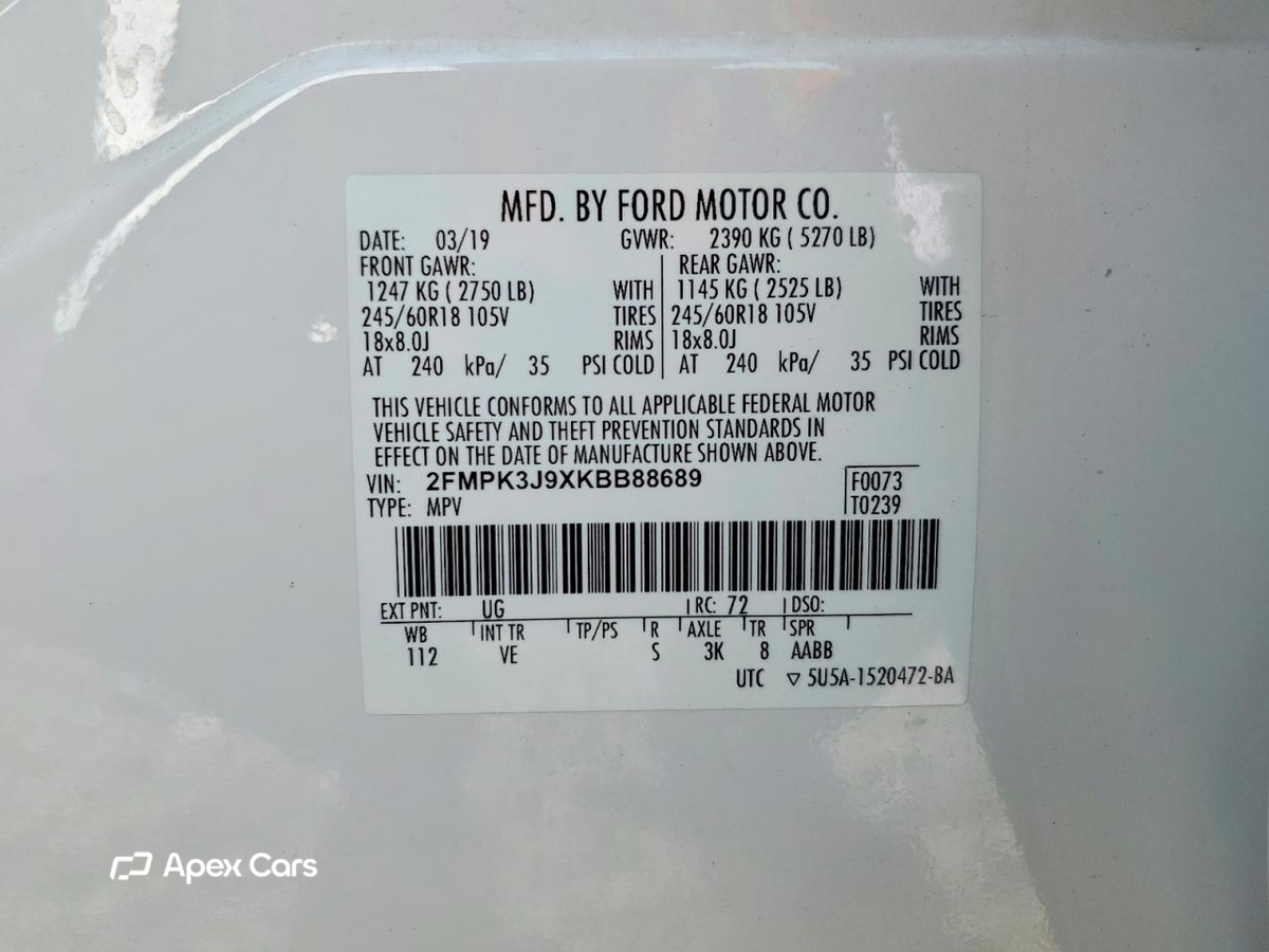 Ford Edge 2019