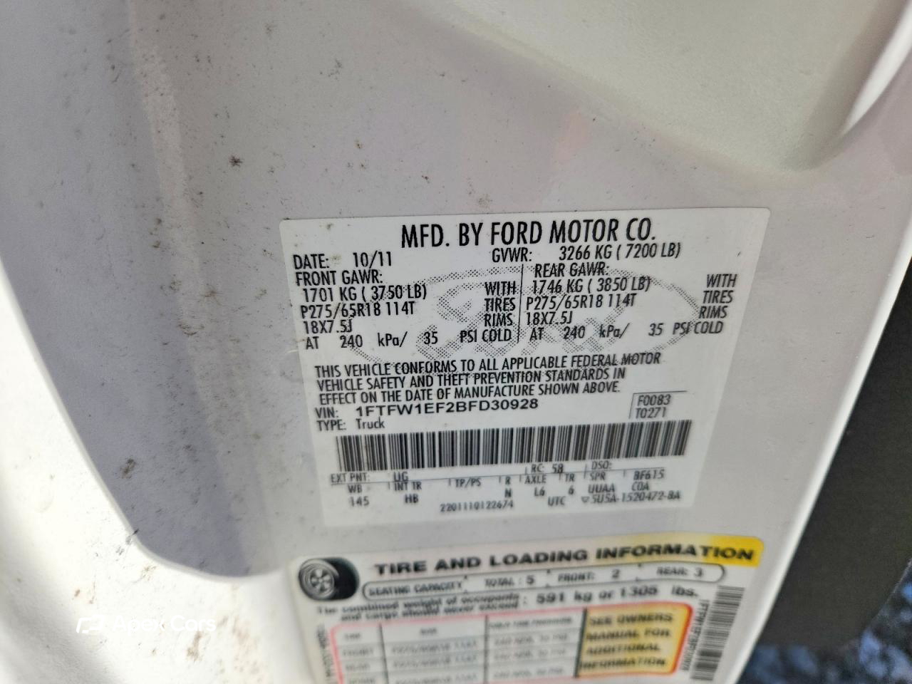 Ford F-150 2011