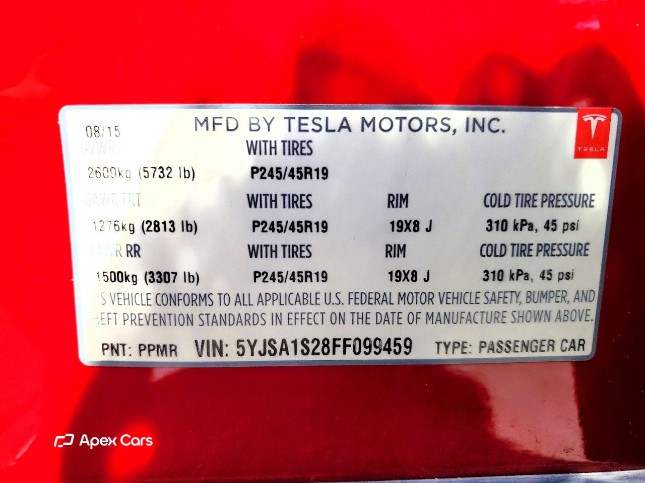Tesla Model S 2015
