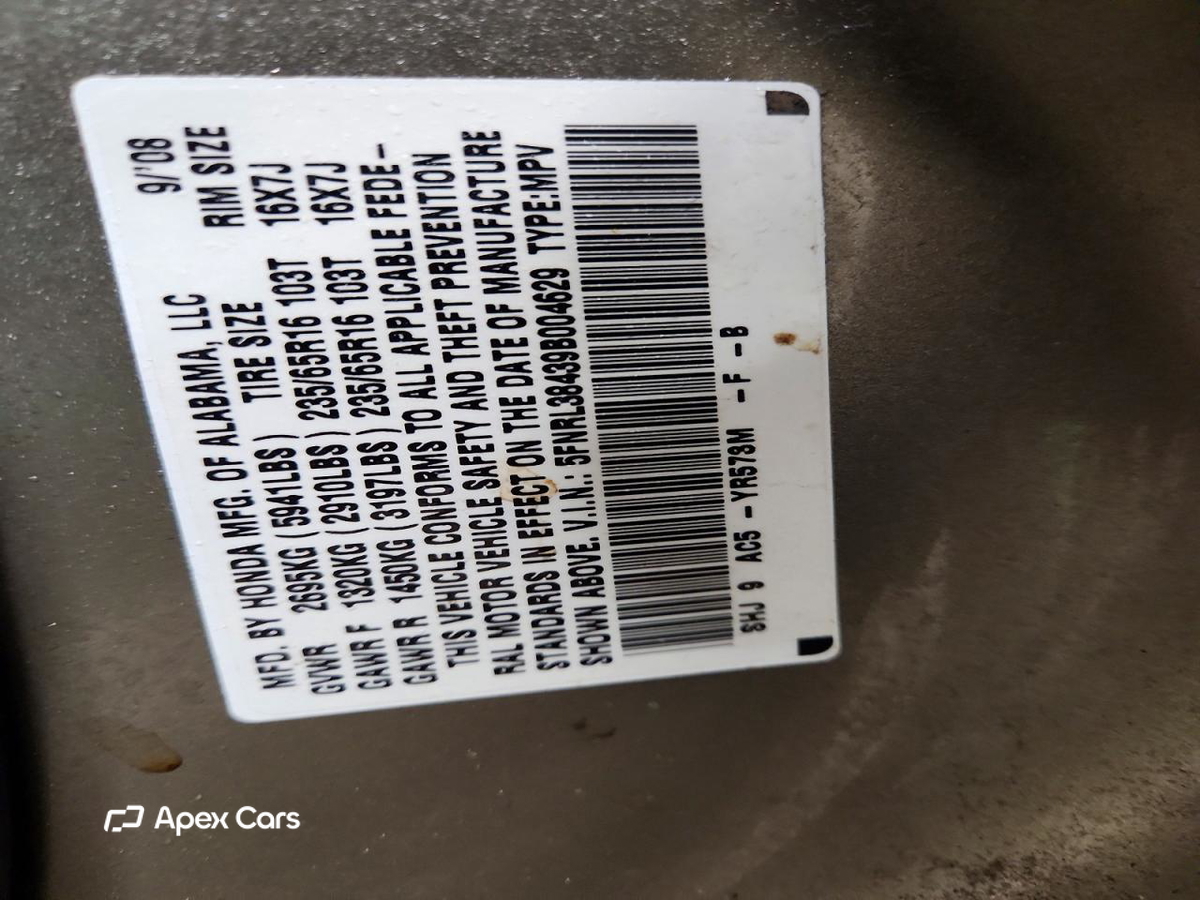 Honda Odyssey 2009