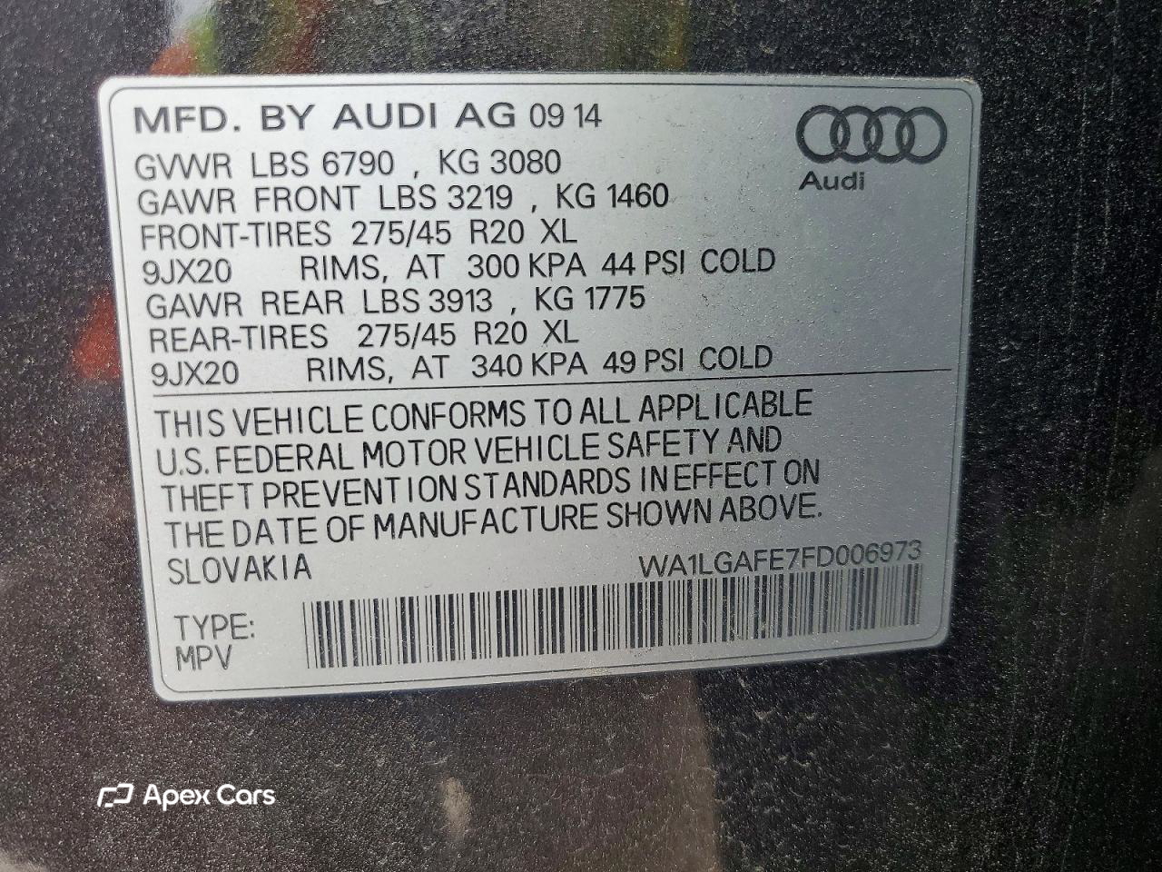 Audi Q7 2015