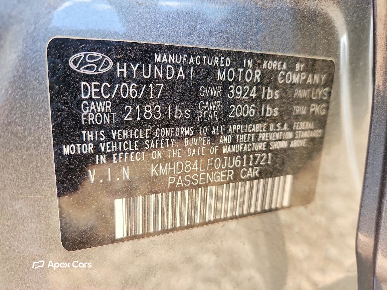 Hyundai Elantra 2018