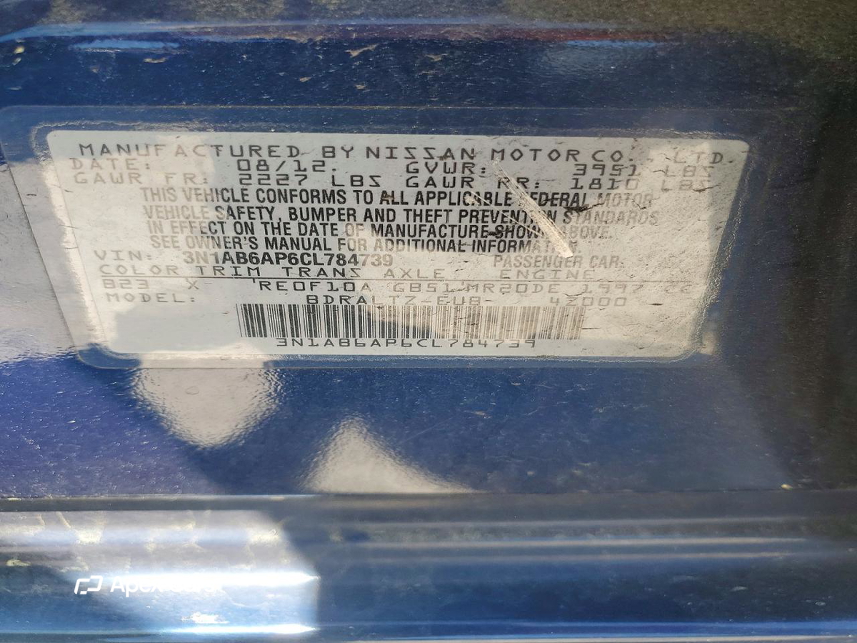 Nissan Sentra 2012