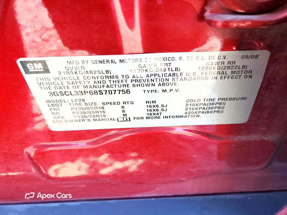 Saturn VUE 2008