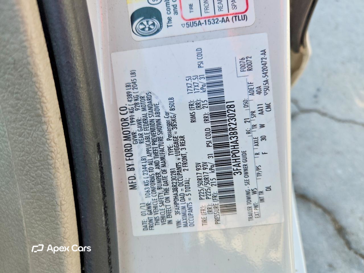 Ford Fusion 2011