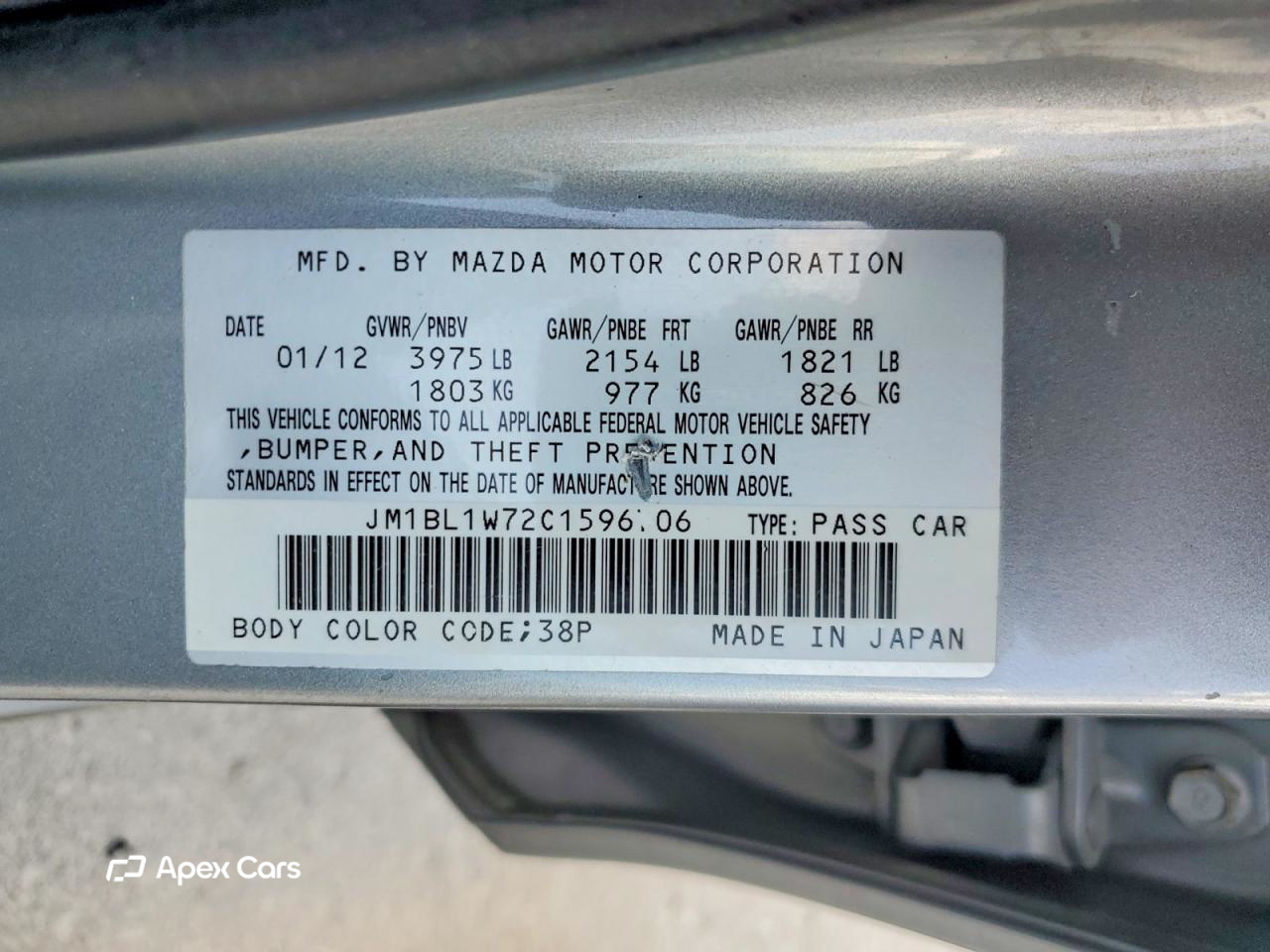 Mazda 3 2012