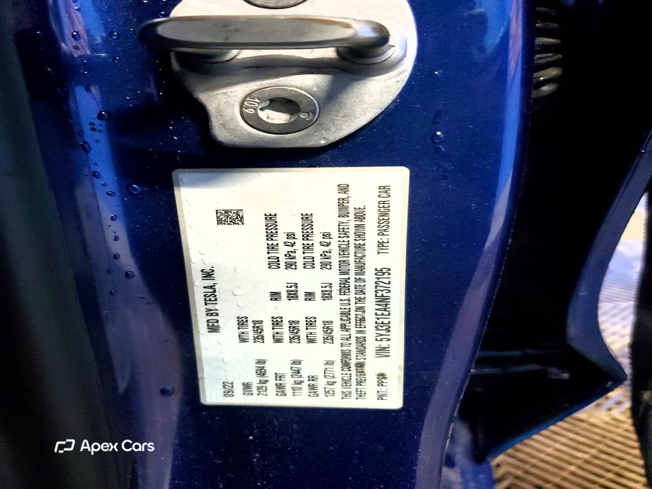 Tesla Model 3 2022