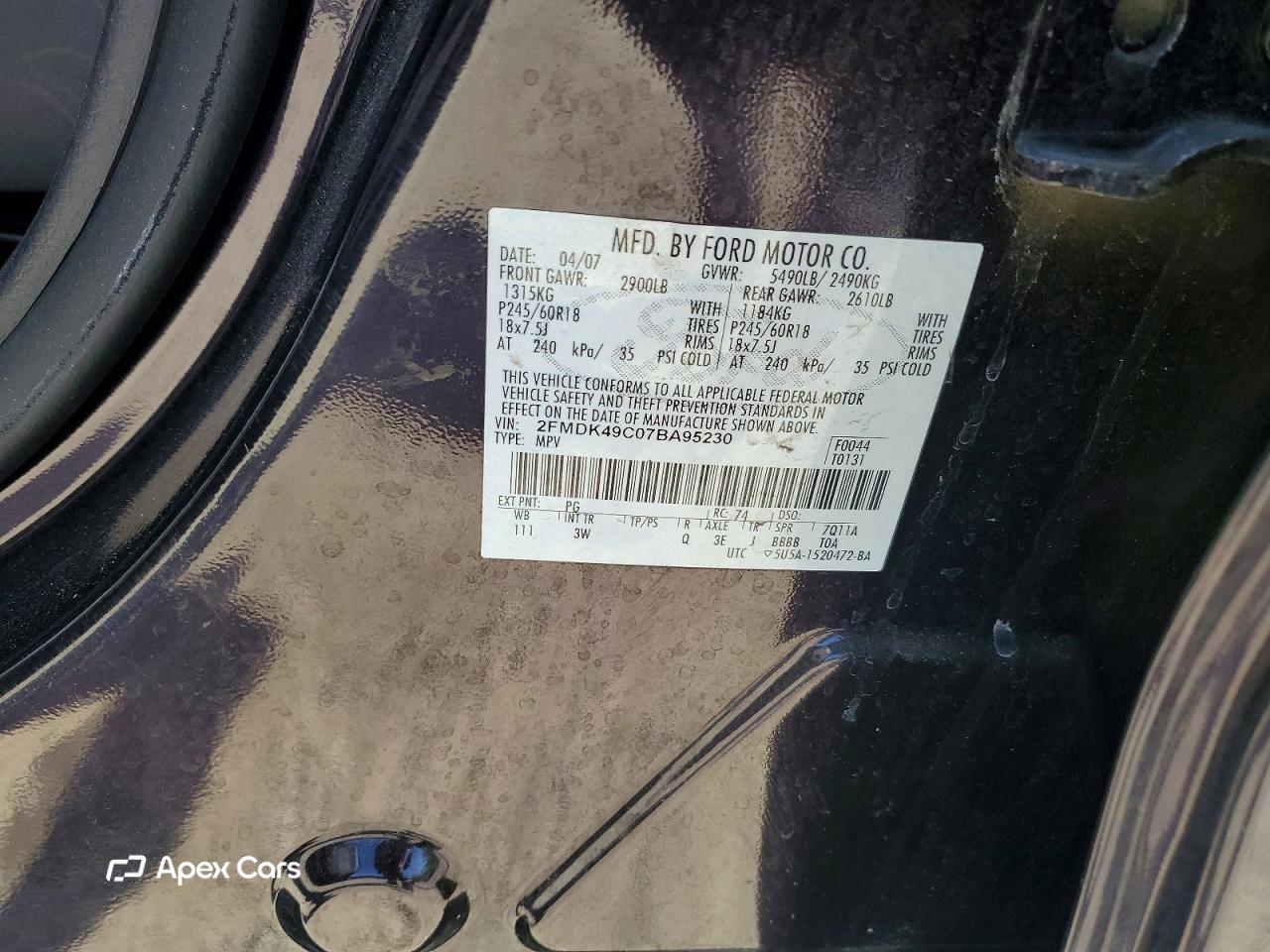 Ford Edge 2007