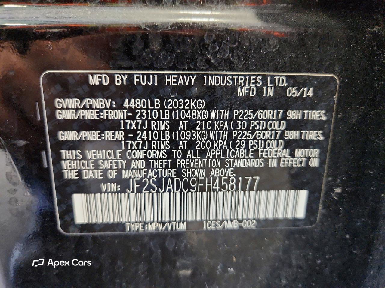 Subaru Forester 2015