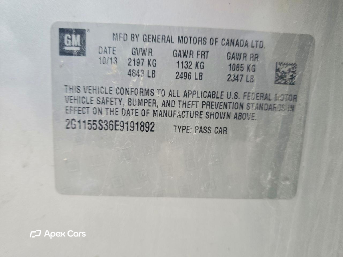 Chevrolet Impala 2014