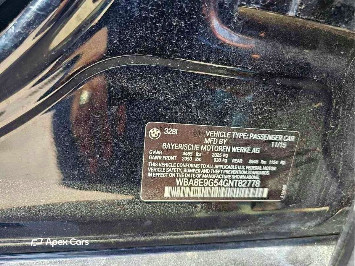 BMW Series 3 2016