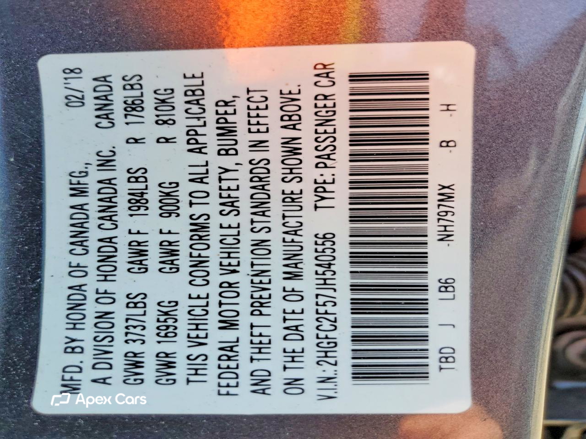 Honda Civic 2018