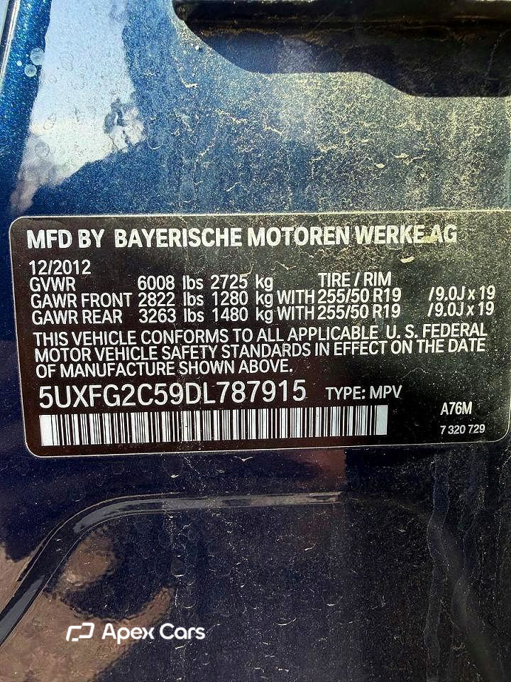 BMW X6 2013