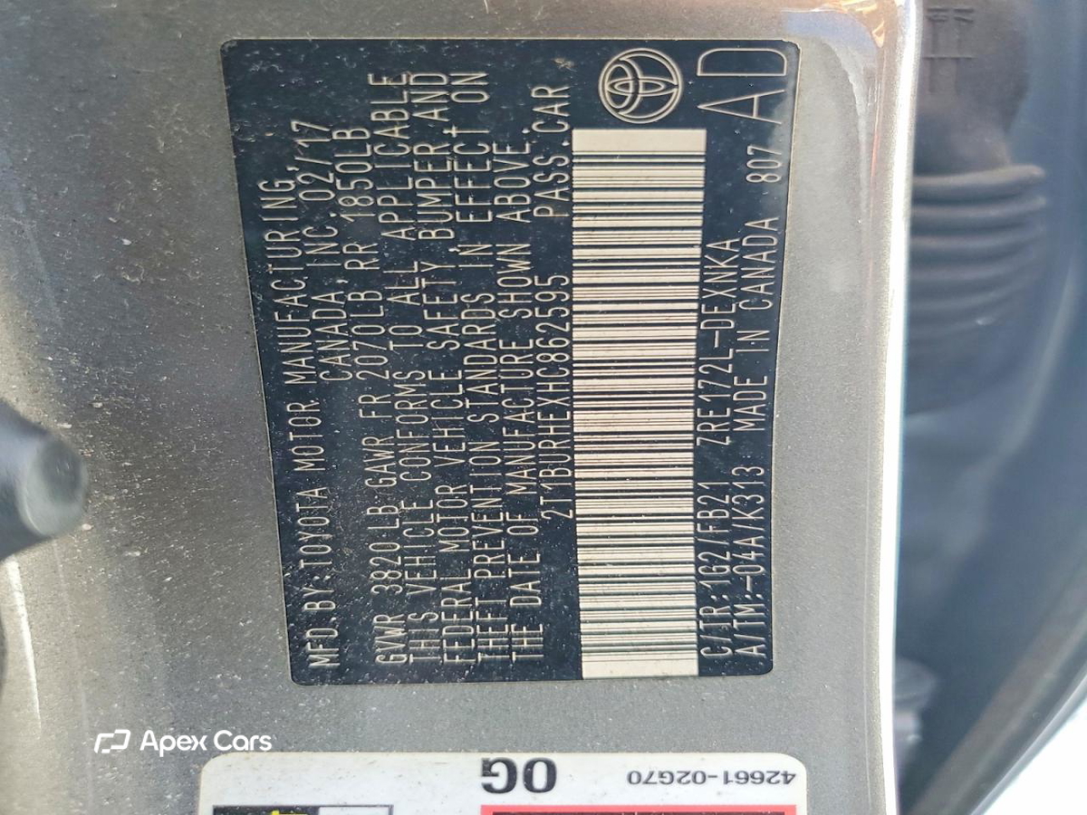 Toyota Corolla 2017