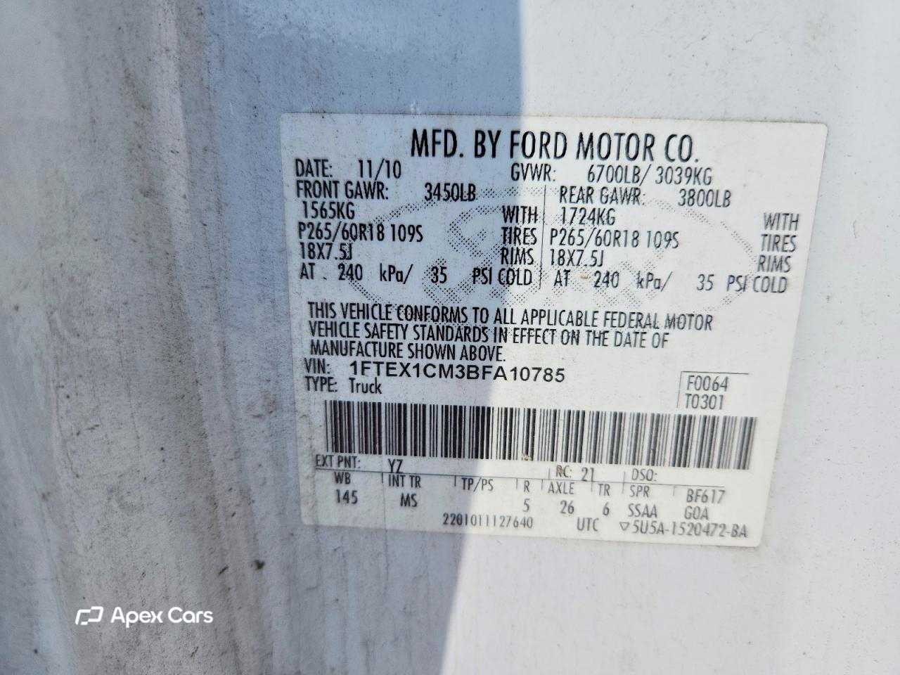 Ford F-150 2011