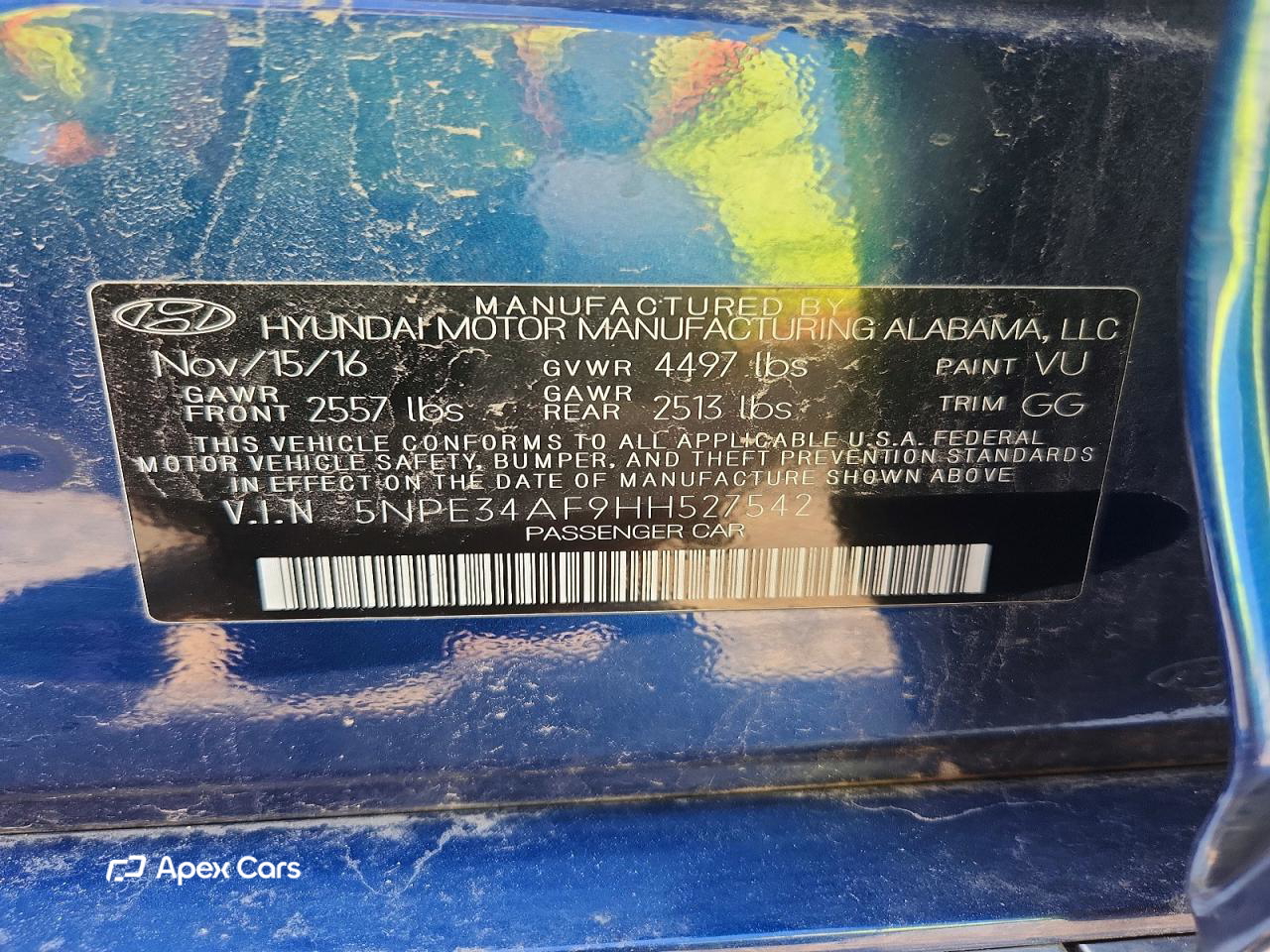 Hyundai Sonata 2017