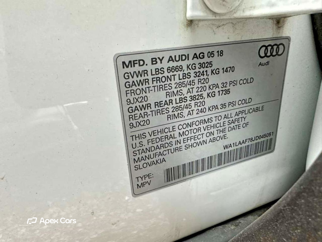 Audi Q7 2018