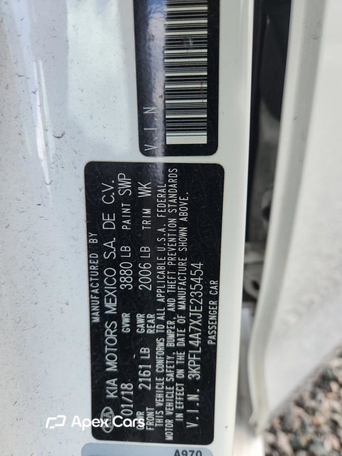 Kia Forte 2018
