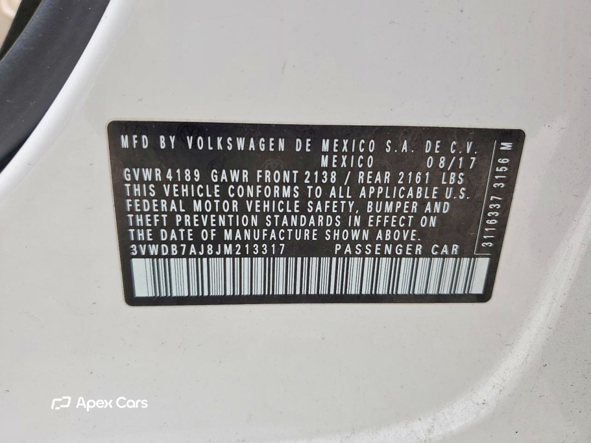 Volkswagen Jetta 2018