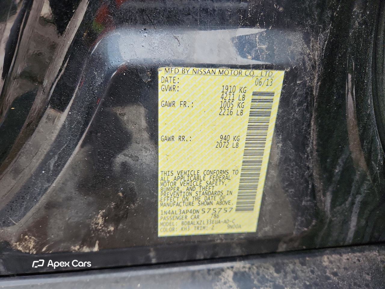 Nissan Altima 2013