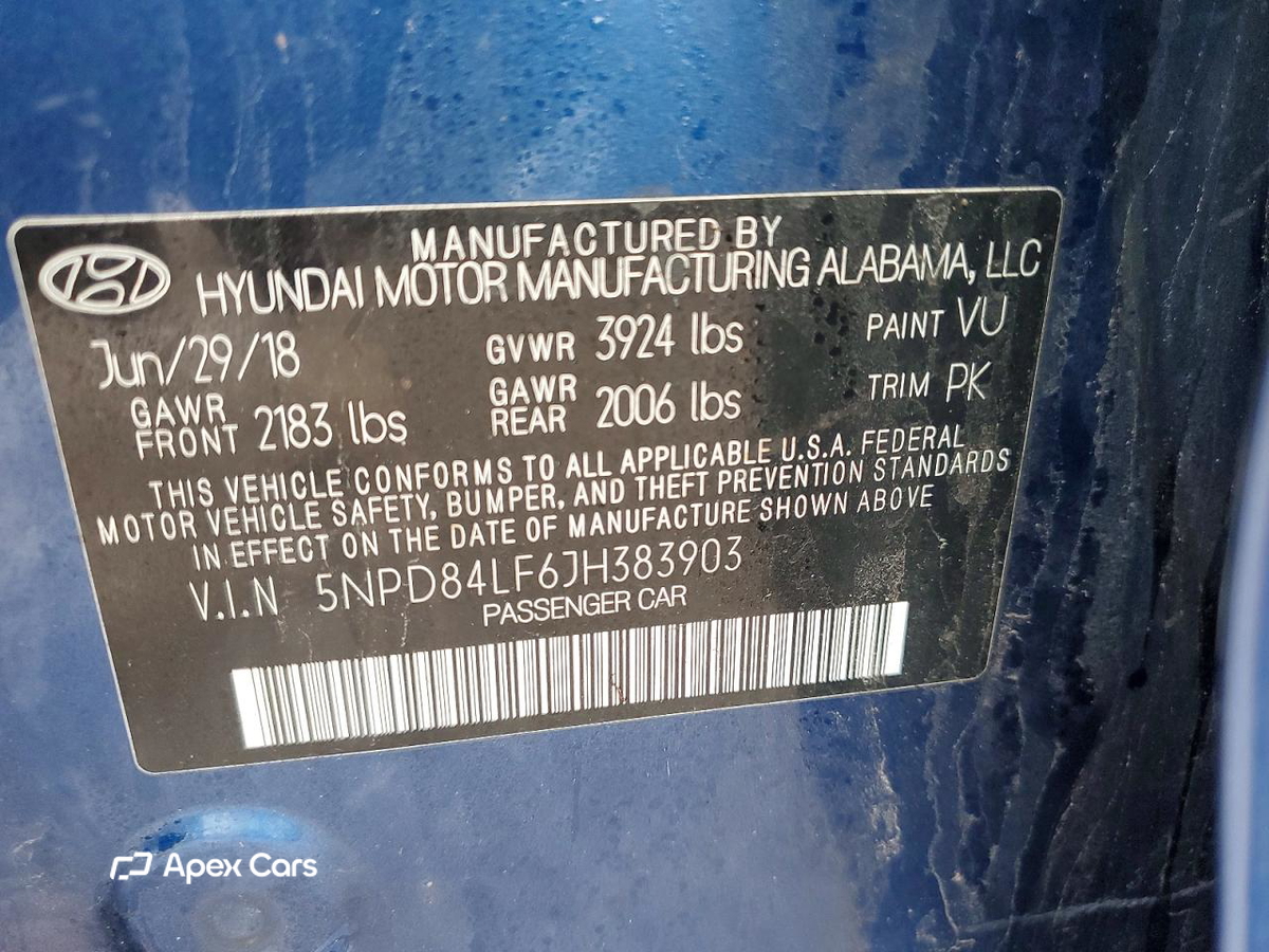 Hyundai Elantra 2018