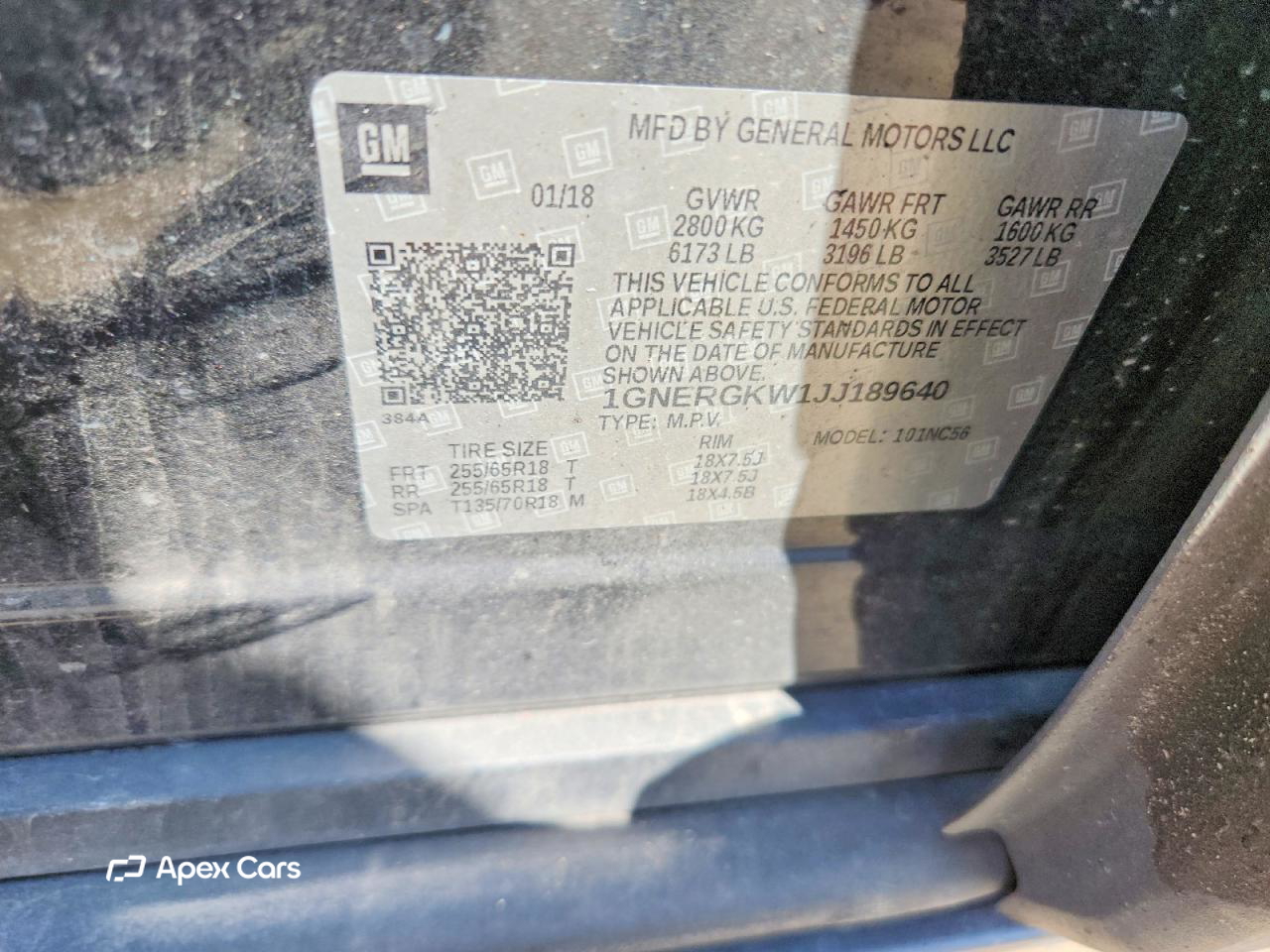 Chevrolet Traverse 2018
