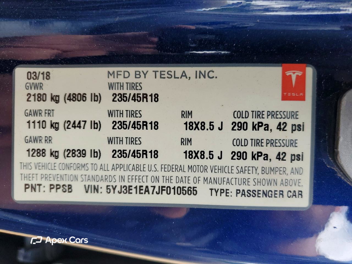 Tesla Model 3 2018