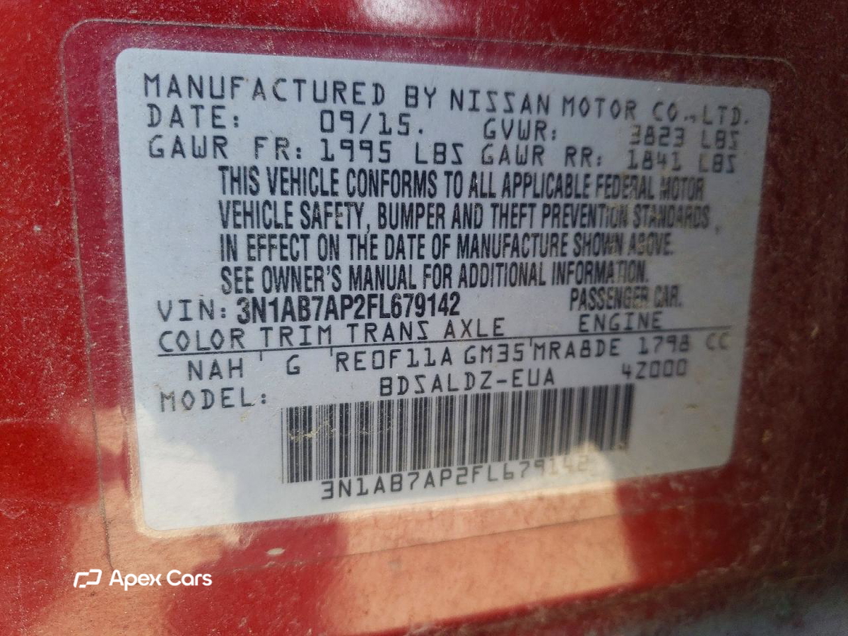 Nissan Sentra 2015