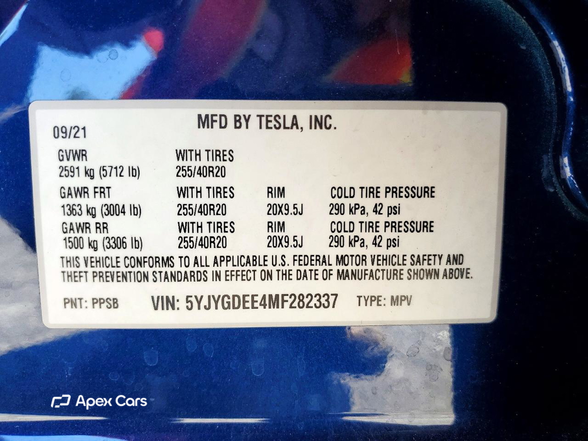 Tesla Model Y 2021