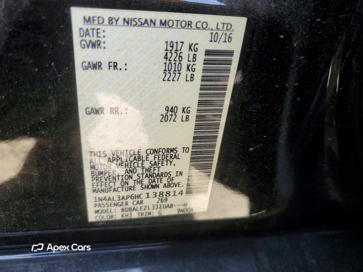 Nissan Altima 2017