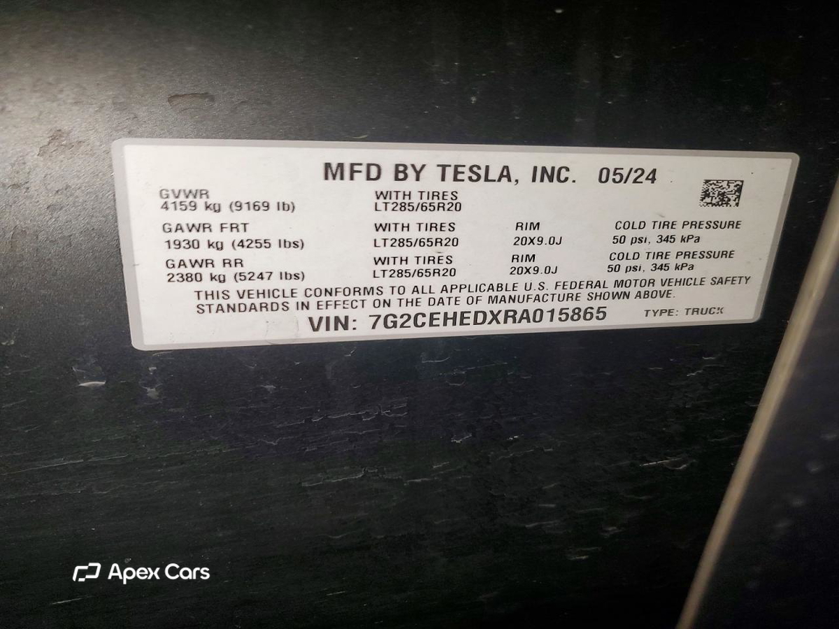 Tesla Cybertruck 2024