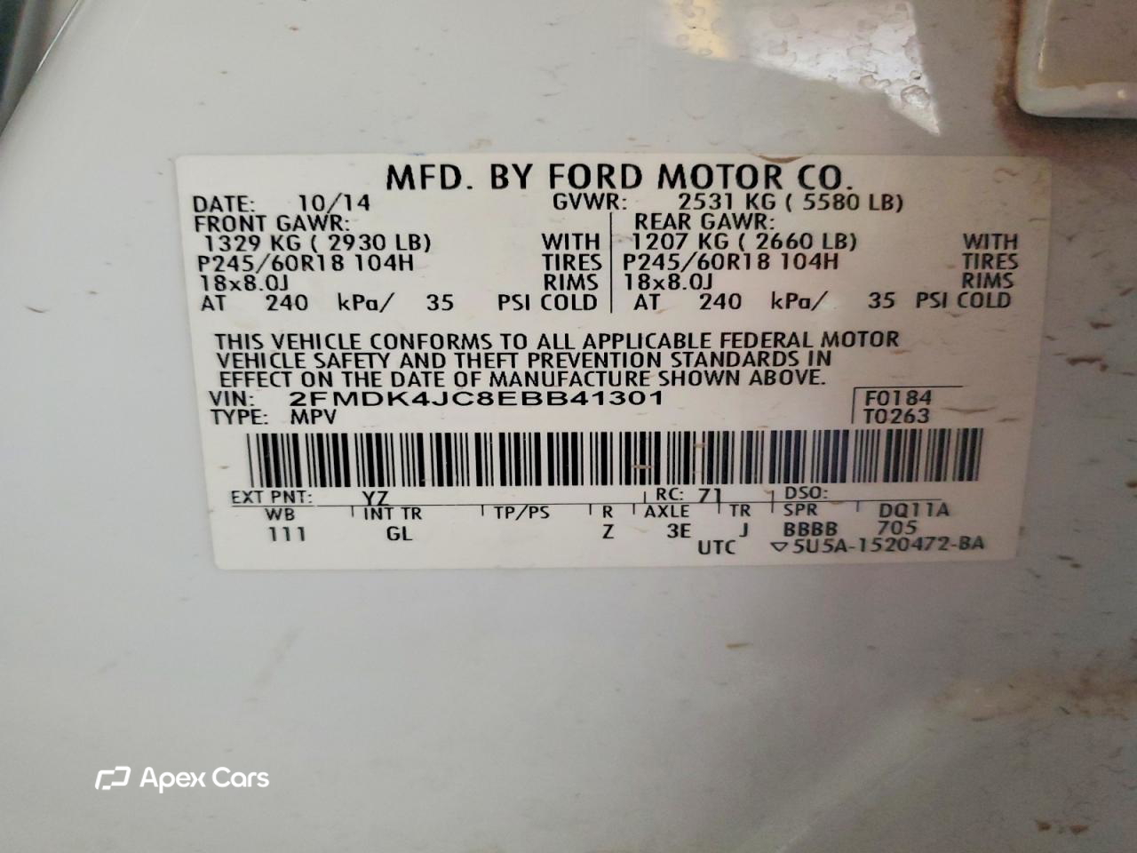 Ford Edge 2014