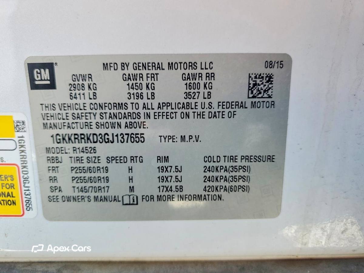 GMC Acadia 2016