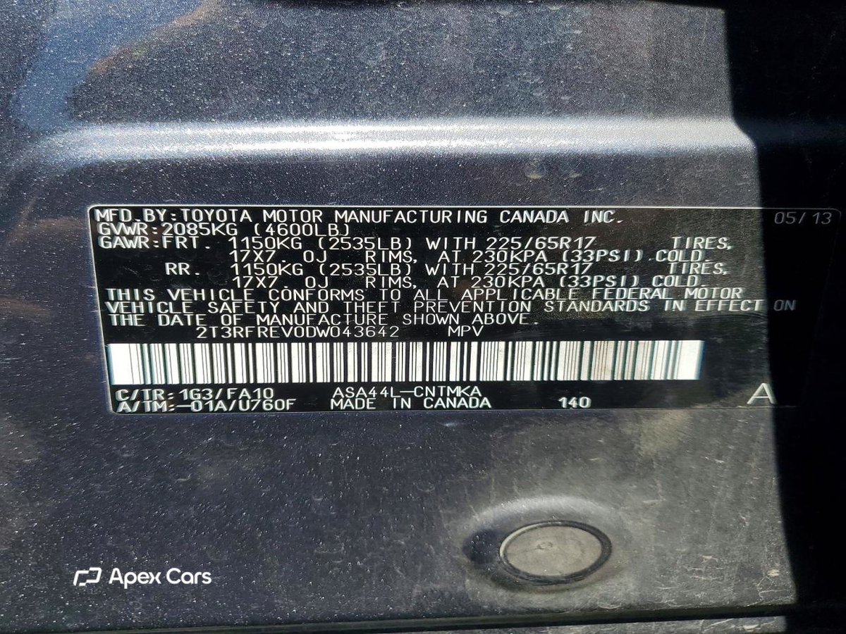 Toyota RAV 4 2013
