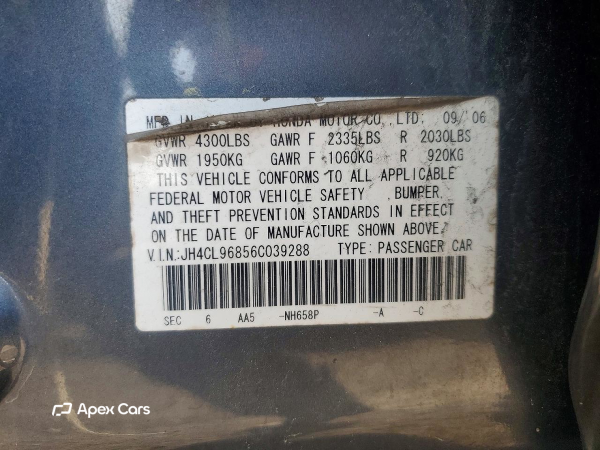 Acura TSX 2006