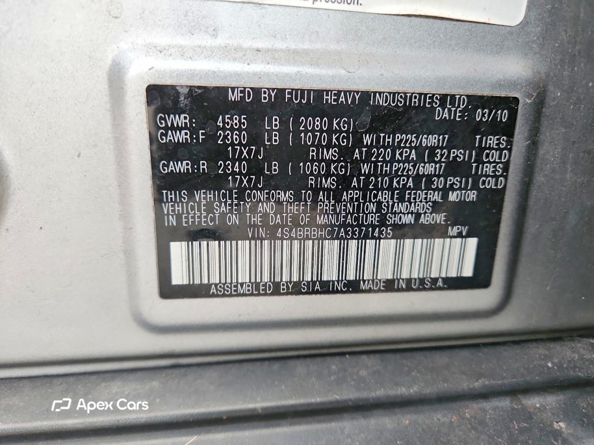 Subaru Outback 2010