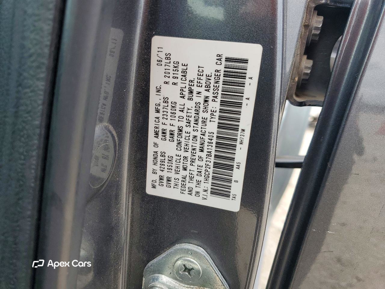 Honda Accord 2011