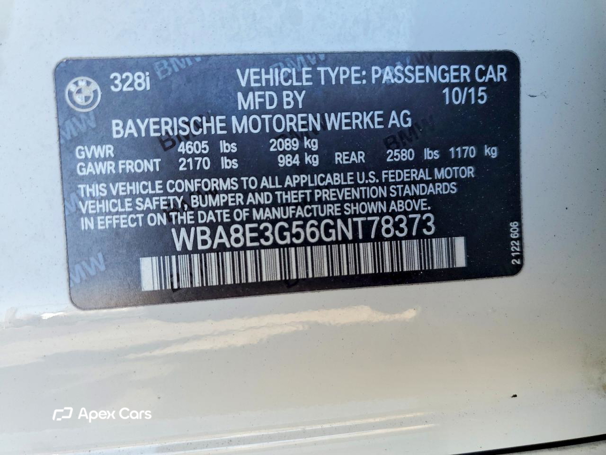 BMW Series 3 2016