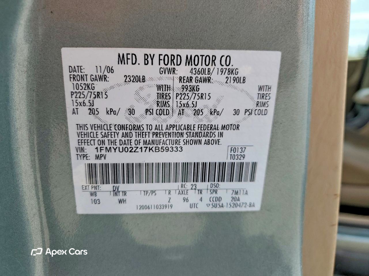 Ford Escape 2007