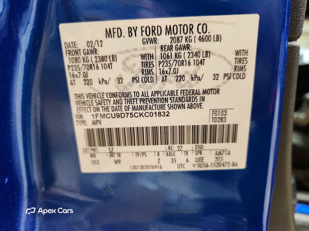 Ford Escape 2012