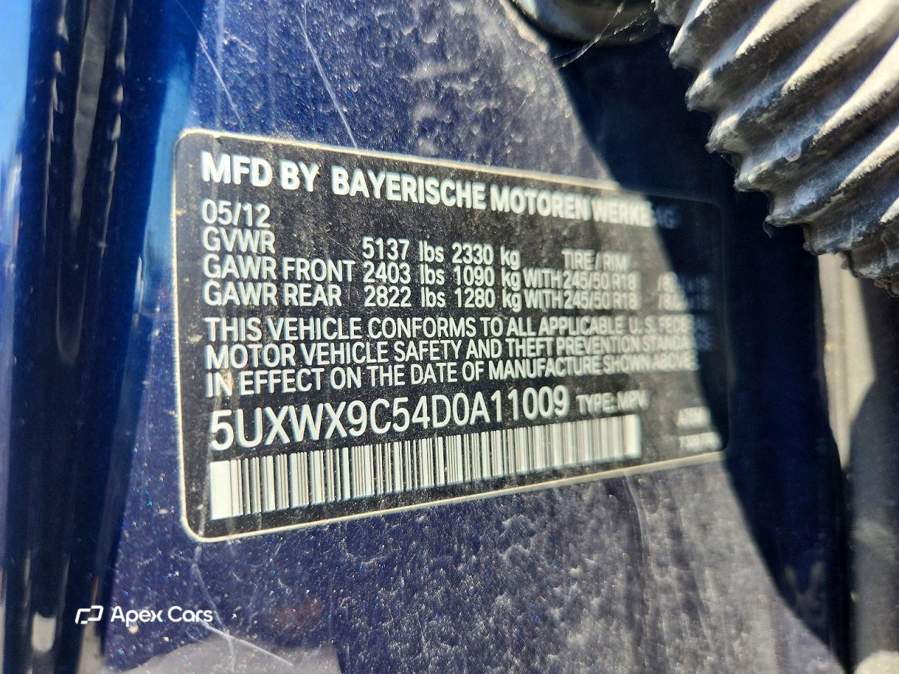 BMW X3 2013