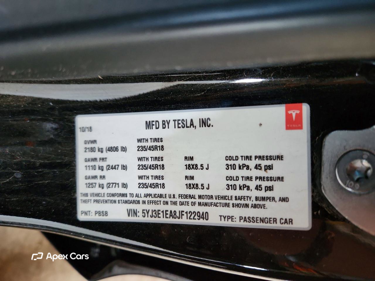 Tesla Model 3 2018