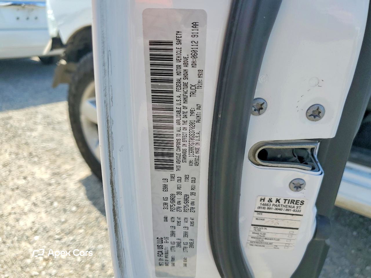 RAM 1500 2016