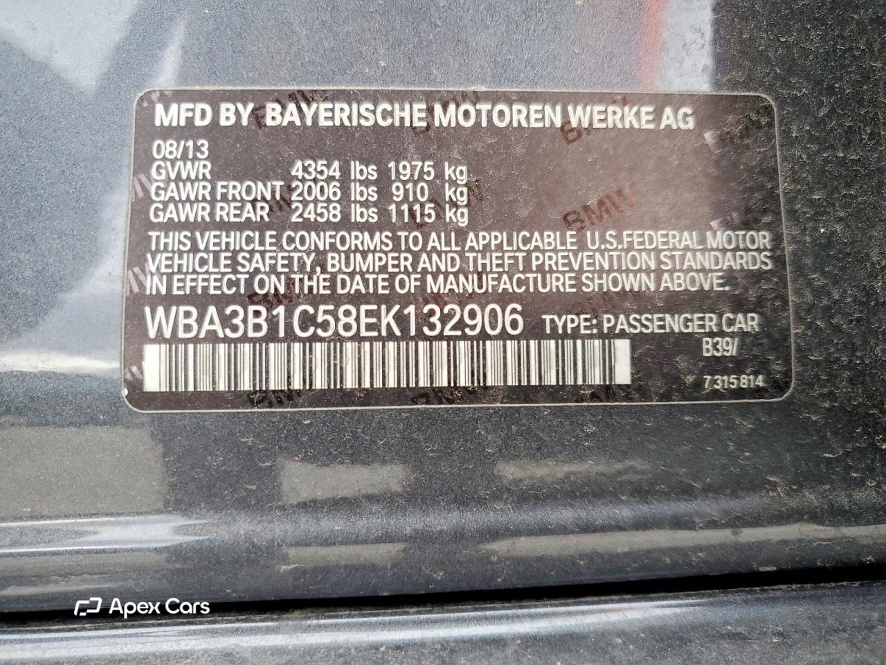 BMW Series 3 2014