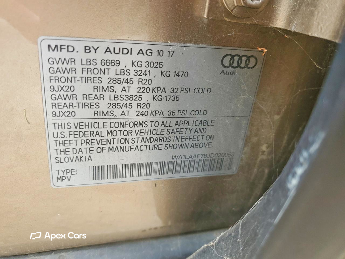 Audi Q7 2018